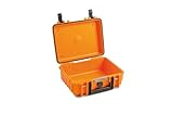 B&W International Transportkoffer Outdoor 1000 (PP.41) Orange – Leerkoffer – wasserdicht (IP67),...
