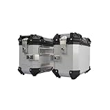 HRDMPFT Motorradkoffer Satteltasche 18L 28L 35L Seitenkoffer Motorrad Aluminium Wasserdicht...