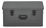 Enders® Alubox Toronto XL Grey, 80 Liter, Aluminium Box 1 mm Wandstärke, spritzwasserdicht,...