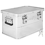 Trucky Aluminium Box mit Deckel Silber Alu Kiste Alukiste Auswahl Transportbox Metallbox...