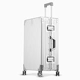 Simcat All Aluminum Carry On Suitcase, 100% Aluminium Metallkoffer, Aluminiumlegierung Koffer...