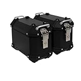 MOLVUS Graphic Aluminium-Seitenkoffer für Motorrad 16L/25L Tour Trunk...