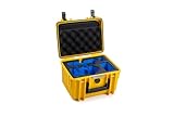 B&W Transportkoffer Outdoor für DJI Mini 4 Pro Drohne und Fly More Combo - Type 2000 Gelb -...