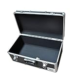Kreher® Transportkoffer 27L - Robuster Werkzeugkoffer mit Aluminiumrahmen & ABS-Korpus,...