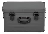 Enders® Alubox Toronto S Grey, 29 Liter, Aluminium Box 1 mm Wandstärke, spritzwasserdicht,...