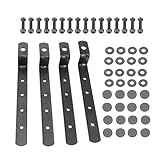 Gorgeri Seitenkastenhalterung, Universal Eisen Seitenkoffer Montagehalterungen Kit Modifikation...