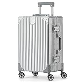 KOFA Zurich Handgepäck Koffer, 55cm Alu-Rahmen & Polycarbonat-Hartschale, Handgepäck Cabin...