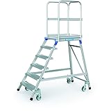Zarges 41974 Podesttreppe, einseitig, farbe