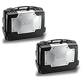 Kappa KGR33PACK2 Seitenkoffer Cover in Aluminium, 33l