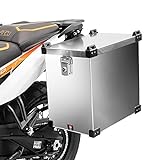 Bagtecs Motorrad Alukoffer Namib 40l Aluminium-Seitenkoffer Motorradkoffer