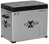 CROSS TOOLS elektrische Kühlbox - Kompressor Gefrierbox 37 Liter (Kühlleistung bis -20° C, Für...