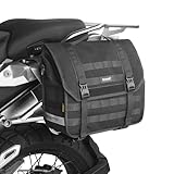 Wildken Motorrad Tasche Hecktasche Motorrad Satteltasche Seitentasche Motorradtasche Gepäckrolle...
