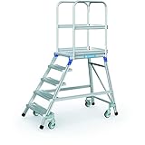 Zarges 41973 Podesttreppe, einseitig, farbe