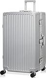 AnyZip Hartschalen-Koffer Reisekoffer PC ABS Aluminiumrahmen Rollkoffer 4 Metallecken zum Schutz...