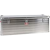 JUMBO Aluminium Transport-Box Alu 160 Liter ALU160 L 1182 x B 385 x H 412 mm Kiste Truhe Lager-Box...