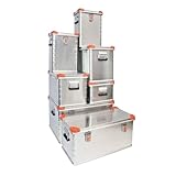 ZARGES | Aluminium-Universalbox | Inhalt 157 l | Außenmaß LxBxH 800 x 600 x 410 mm