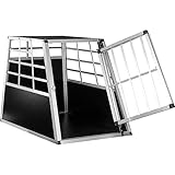 PETSTUFF Hundebox gerade Rückwand 90° - Größenwahl; L
