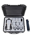 INNVO wasserdichte Koffer für DJI Kamera-Drohne DJI Air 3 / 3S Tasche Kompatibel mit DJI RC/RC 2 /...