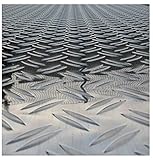 Aluminium Tränenblech 2500x1250 mm 2,5/4 mm DUETT Riffelblech, Strukturblech