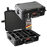 YPC Xplorer Case XL – 53cm x 40cm x 18cm Outdoor Case, Fotokoffer gepolstert wasserdicht, Kamera...
