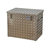 alutec R234 L Aluminium Riffelblech Werkzeug Transportkiste 77,2 x 52,4 x 64,5cm