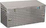 Alutec Transportkiste Werkzeugkiste Riffelblech Aluminium 70 - 470 L Größenwahl (883 L)