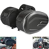 MIHUNTER Motorrad Seitentaschen, 36L-58L, Wasserdicht, Großvolumige Koffer Rear Seat Mehrzweck...