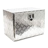 Wiltec Alu Unterbaubox 61,5x40x45 cm / 7 kg robust für Pkw, Anhänger, Lkw Nutzfahrzeuge, robuste...