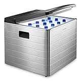 DOMETIC CombiCool RC 2200 EGP, lautlose, elektrische Absorber-Kühlbox aus Aluminium mit...