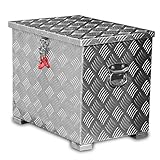 FT-Germany 80l Alukiste Werkzeugkiste Alubox Deichselbox Staubox Gurtkiste Box Alu Kiste TB1